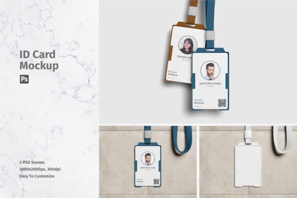 ID Card Mockup: A Strategic Tool for Professional Design Showcase