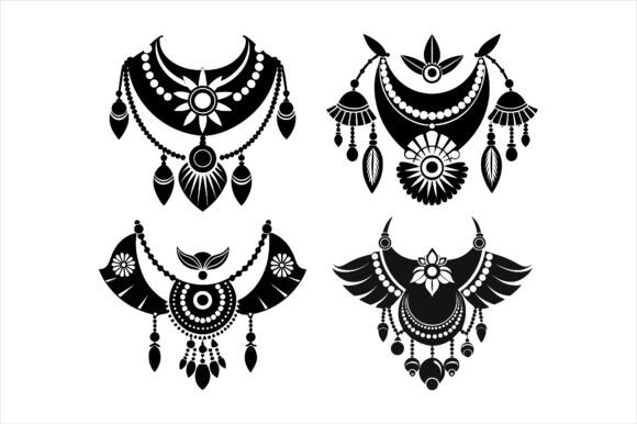 Traditional Tribal Silhouette Bundle: A Unique Design Resource for Creators